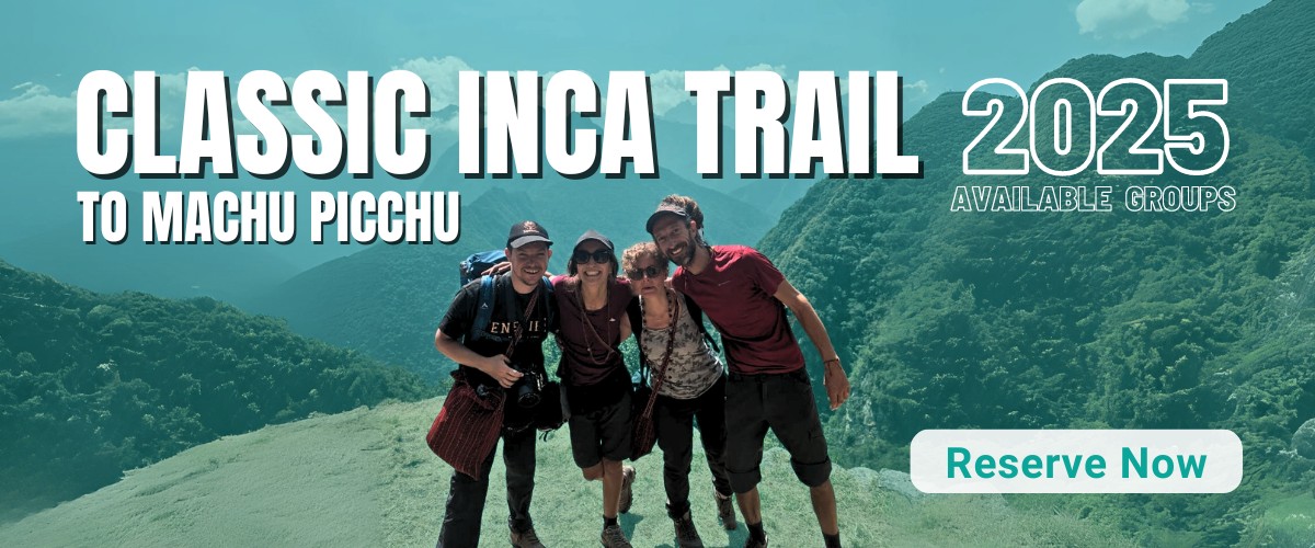 Inca Trail available groups 2025