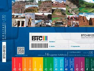 Cusco Tourist Ticket BTG