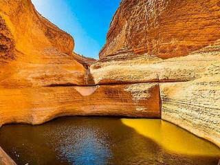 The Canyon of the Lost, encounter with the desert