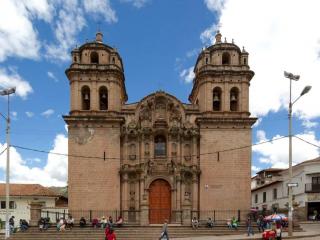 The church of San Pedro in Cusco