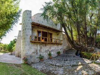 The idyllic landscape of the Sabandia mill - Arequipa