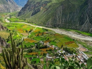 The imposing Cotahuasi canyon in Arequipa