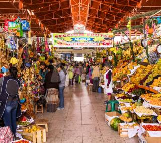 The San Camilo market shows the life, and cuisine, of Arequipa