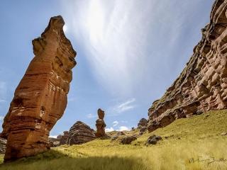 The Tinajani canyon, one of the hidden wonders of Puno