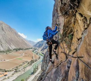 Via ferrata of the Sacred Valley of the Incas